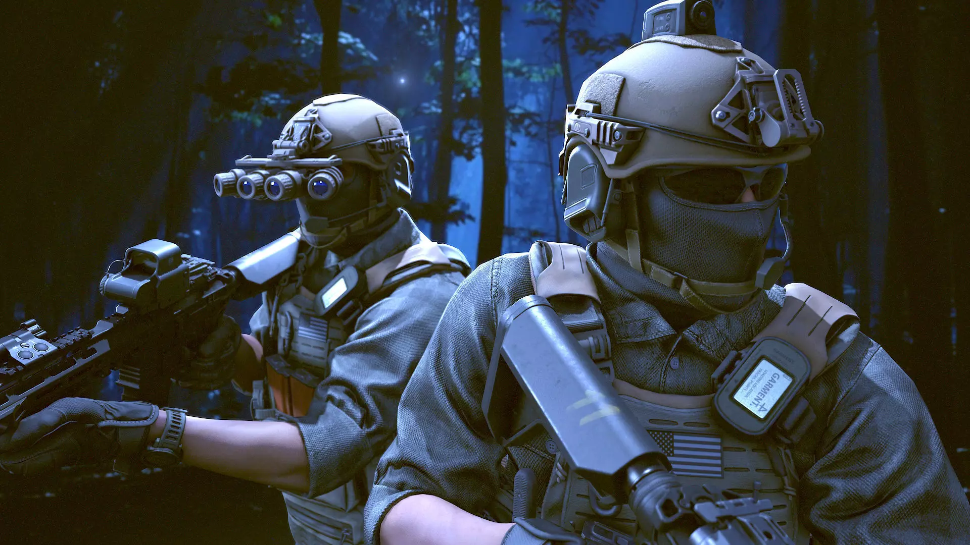 PMC Soldier V2 Low-poly 3D model