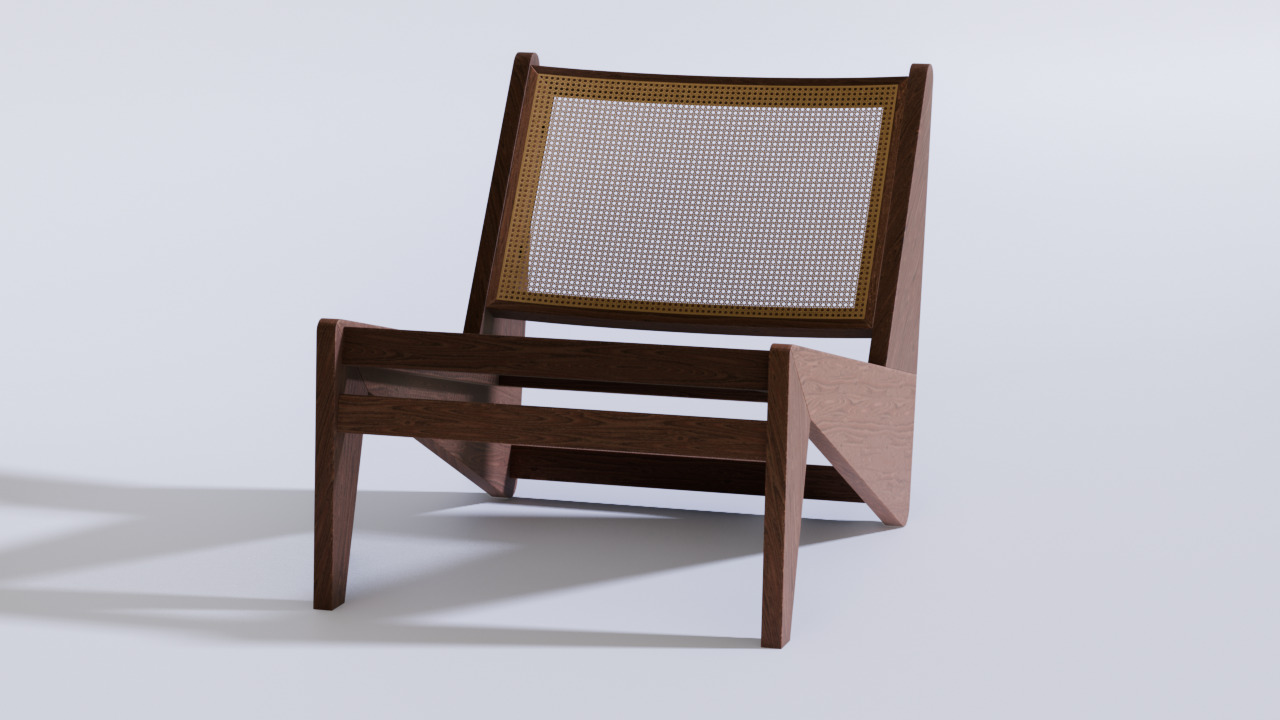 Kangaroo Armchair 3D Model Free 3D model_15