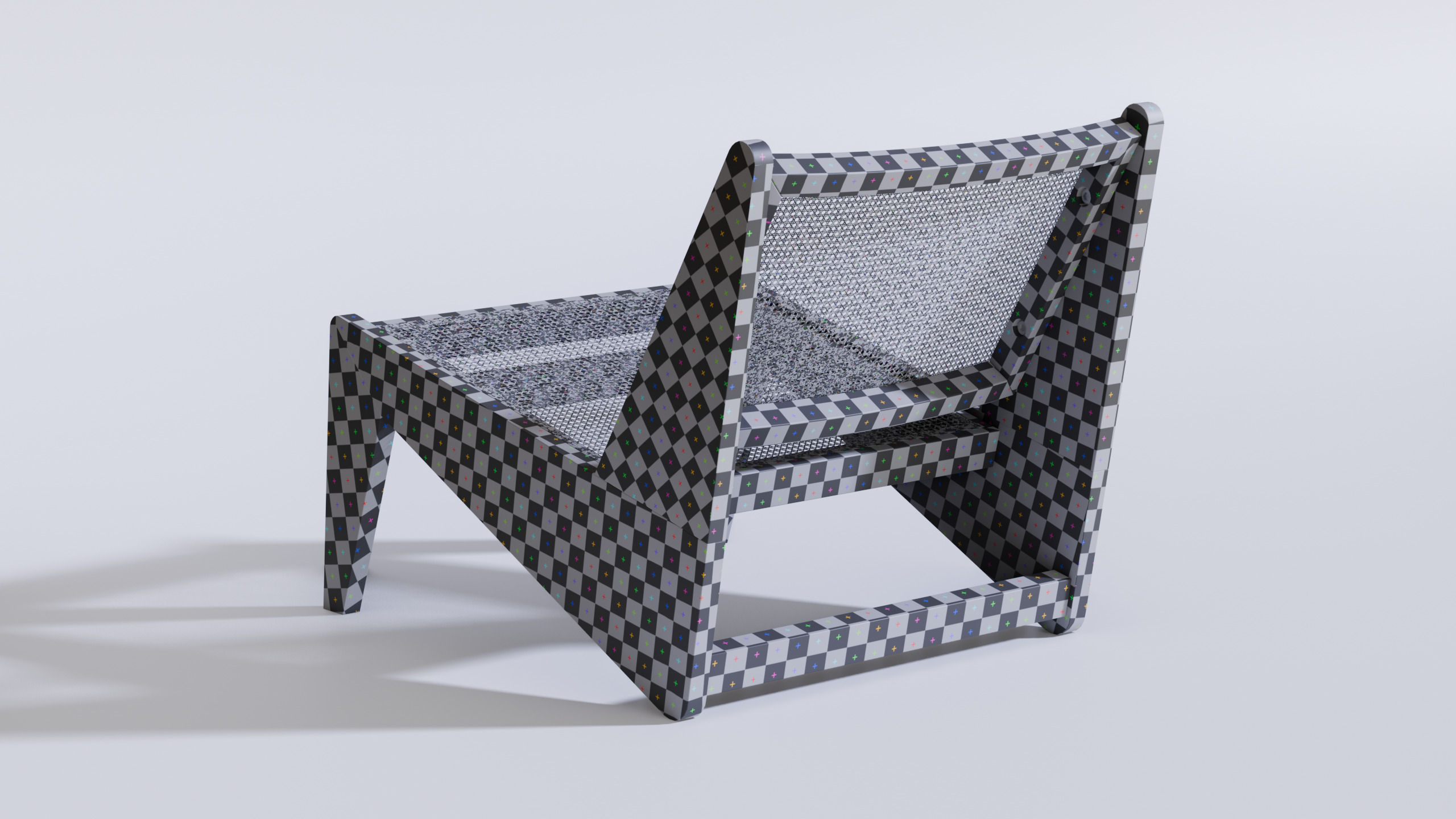 Kangaroo Armchair 3D Model Free 3D model_8