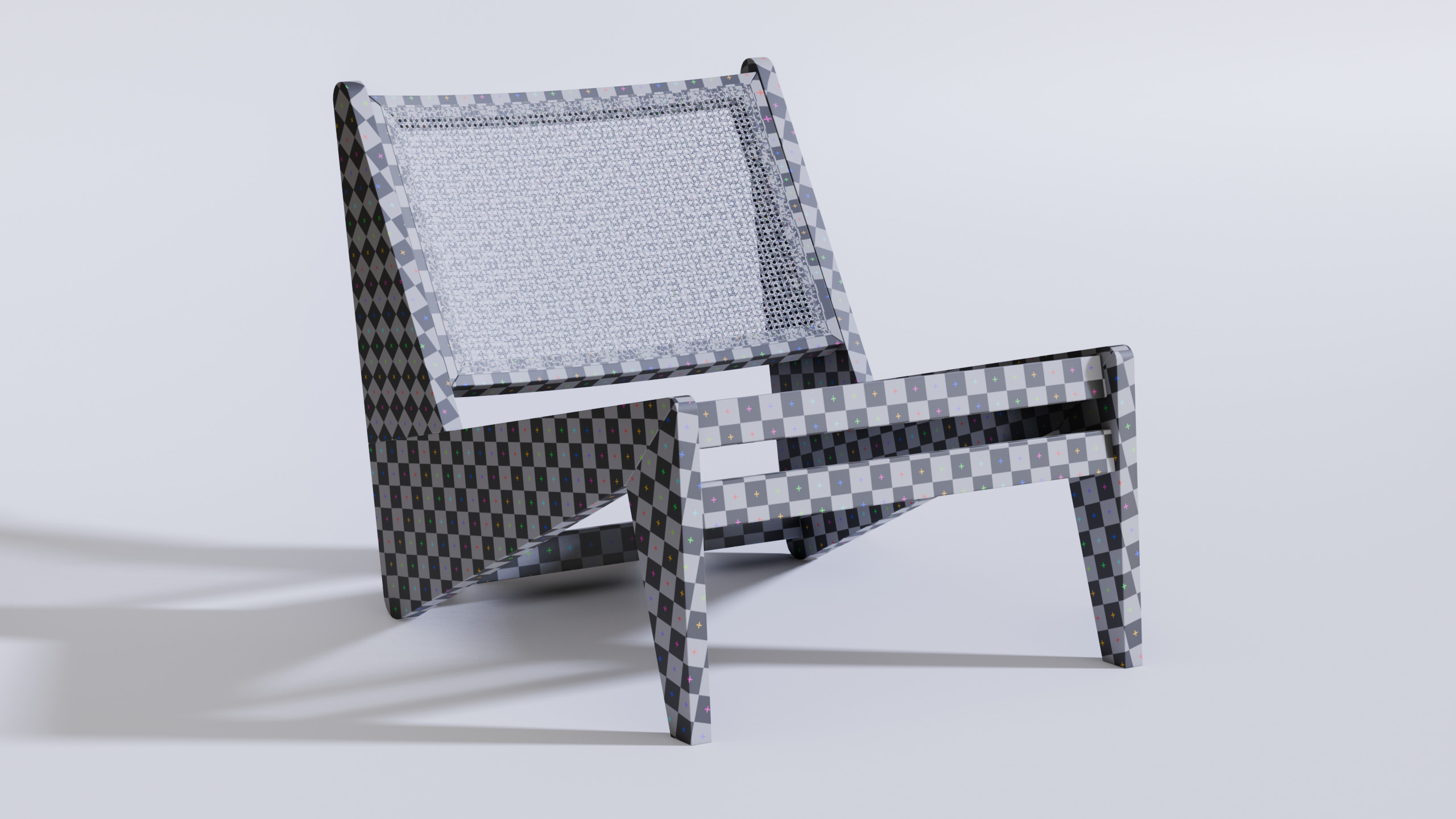Kangaroo Armchair 3D Model Free 3D model_7