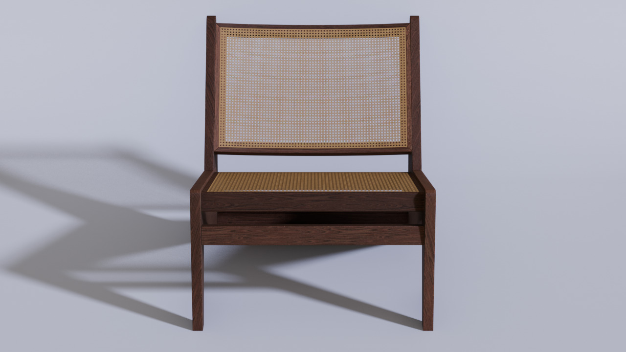 Kangaroo Armchair 3D Model Free 3D model_9