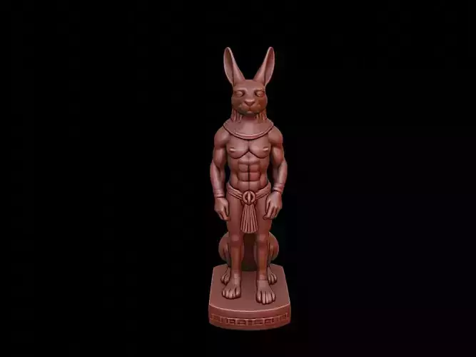 Bastet Figure 3D print model