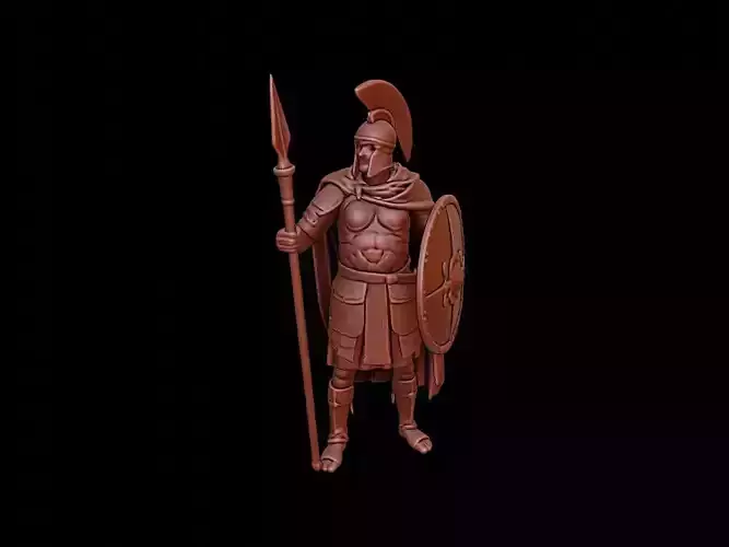 Byzantine Warrior Figure