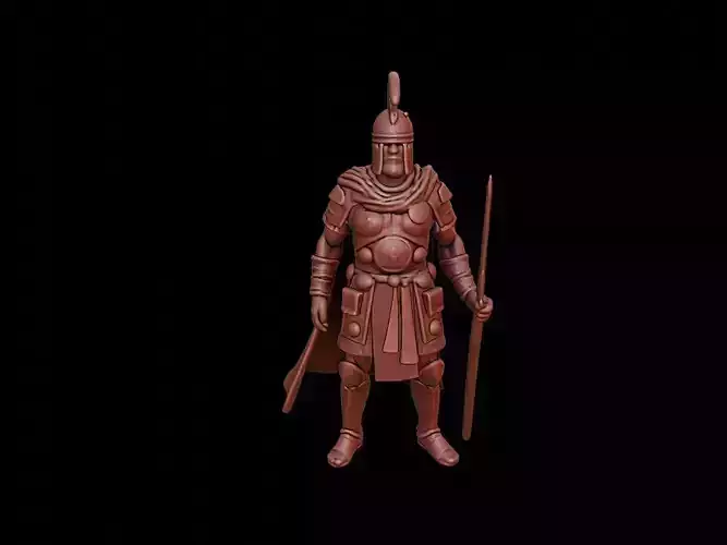 Byzantine Warrior Figure