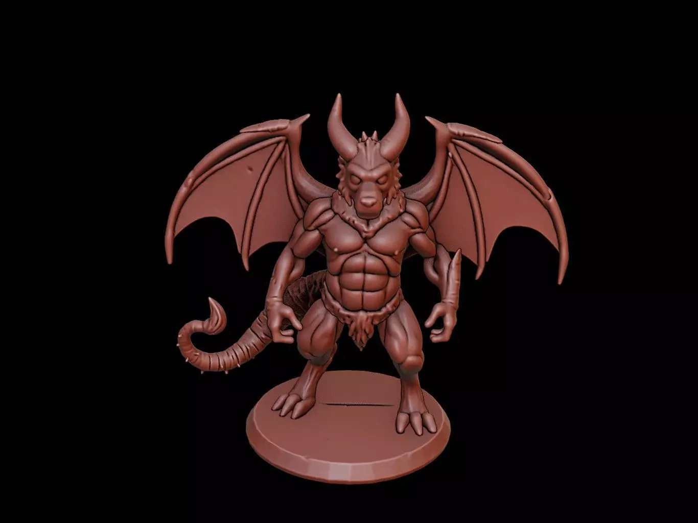 Chimera Figure 3D print model_0