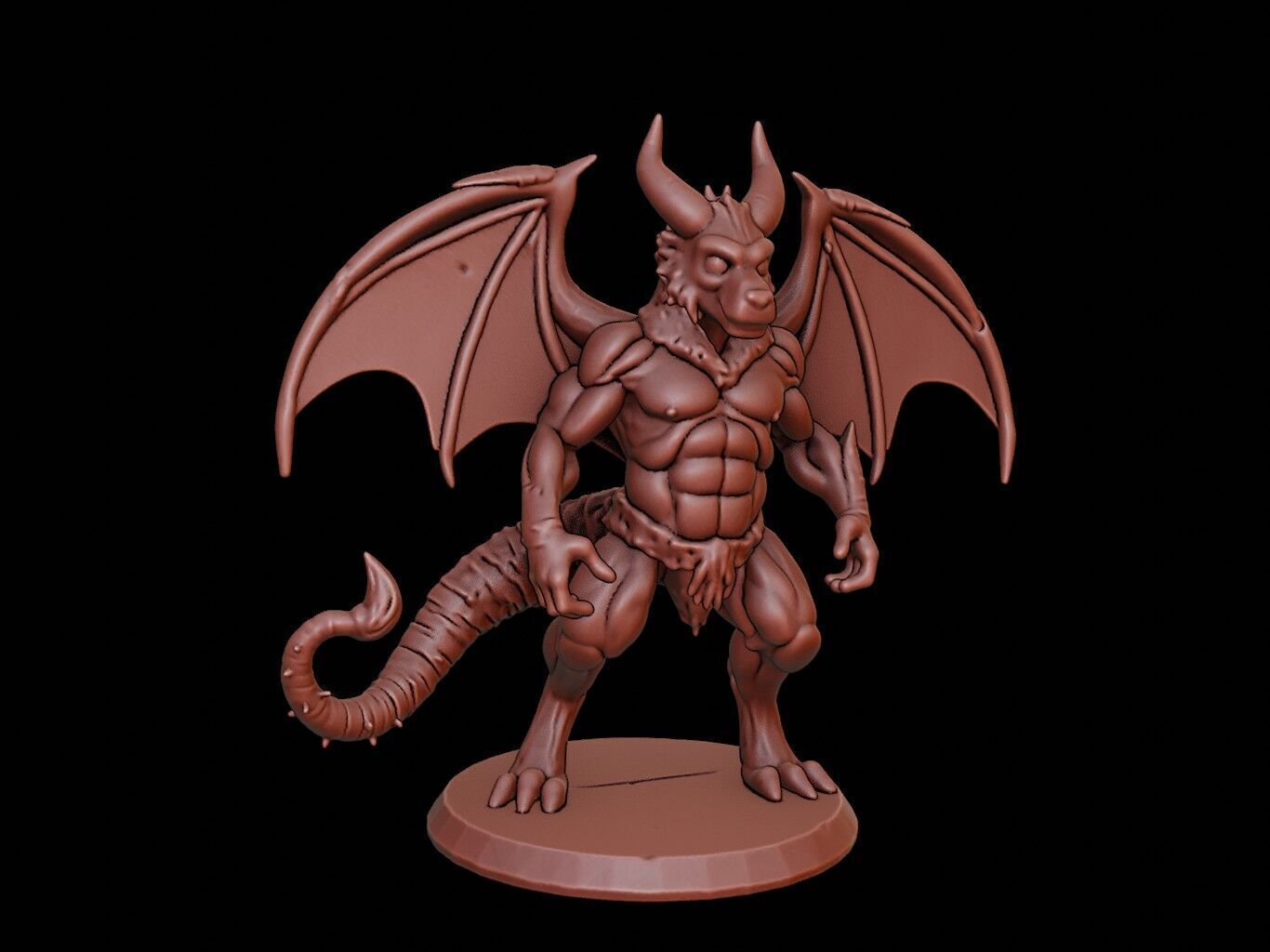 Chimera Figure 3D print model_1