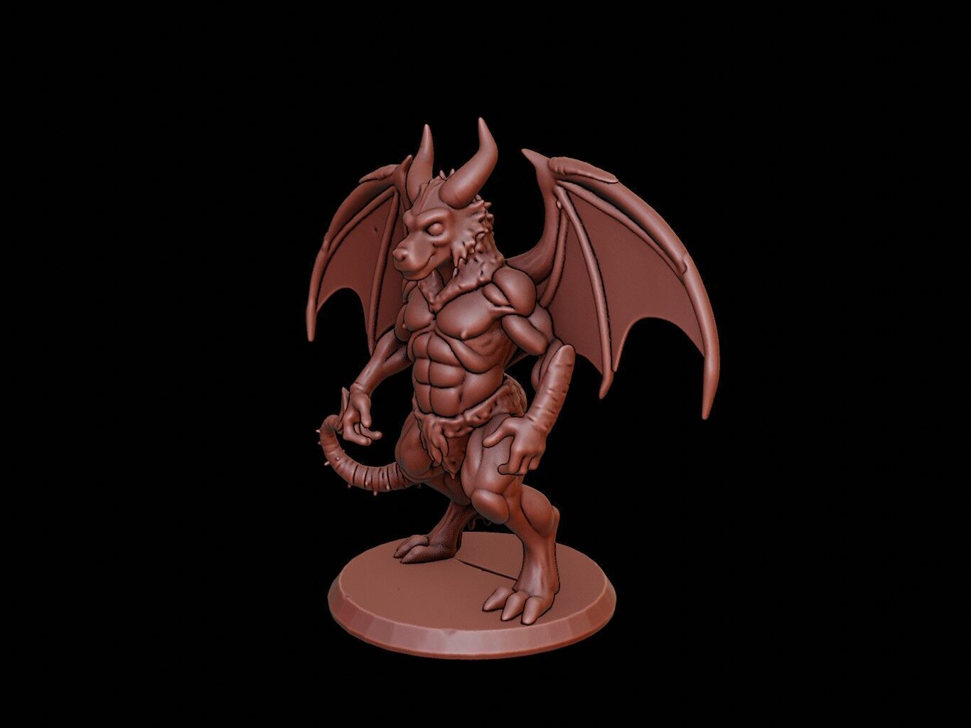 Chimera Figure 3D print model_2