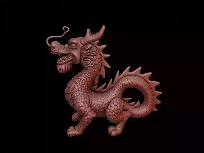 Chinese Dragon Figure