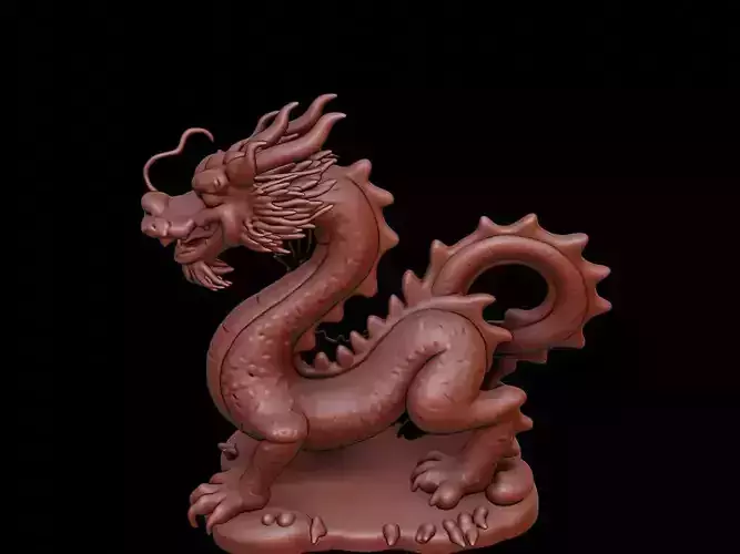 Chinese Dragon Figure