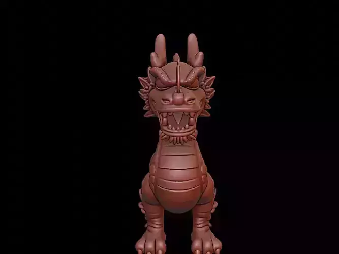 Chinese Dragon Figure