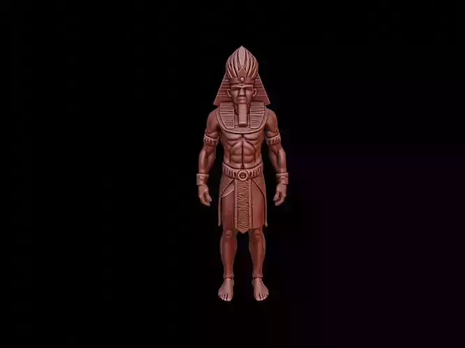 Egyptian Pharaoh Figure