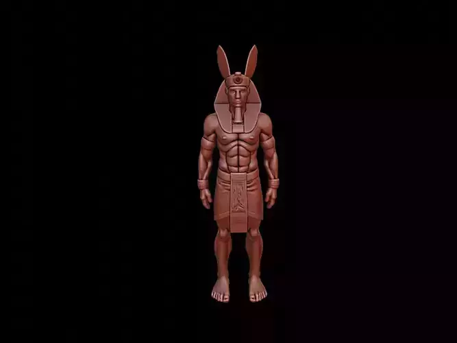 Egyptian Pharaoh Figure