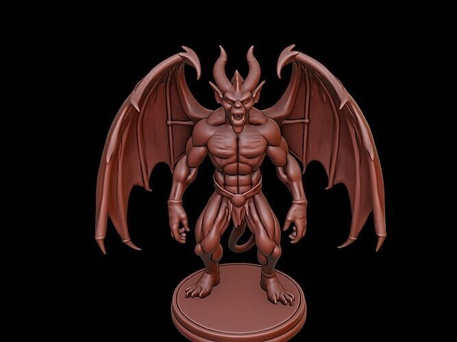 Gargoyle Figure 3D print model