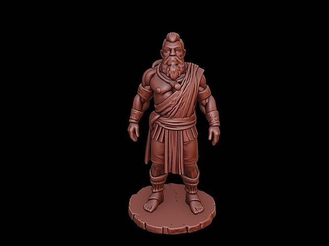 Gilgamesh Figure 3D print model