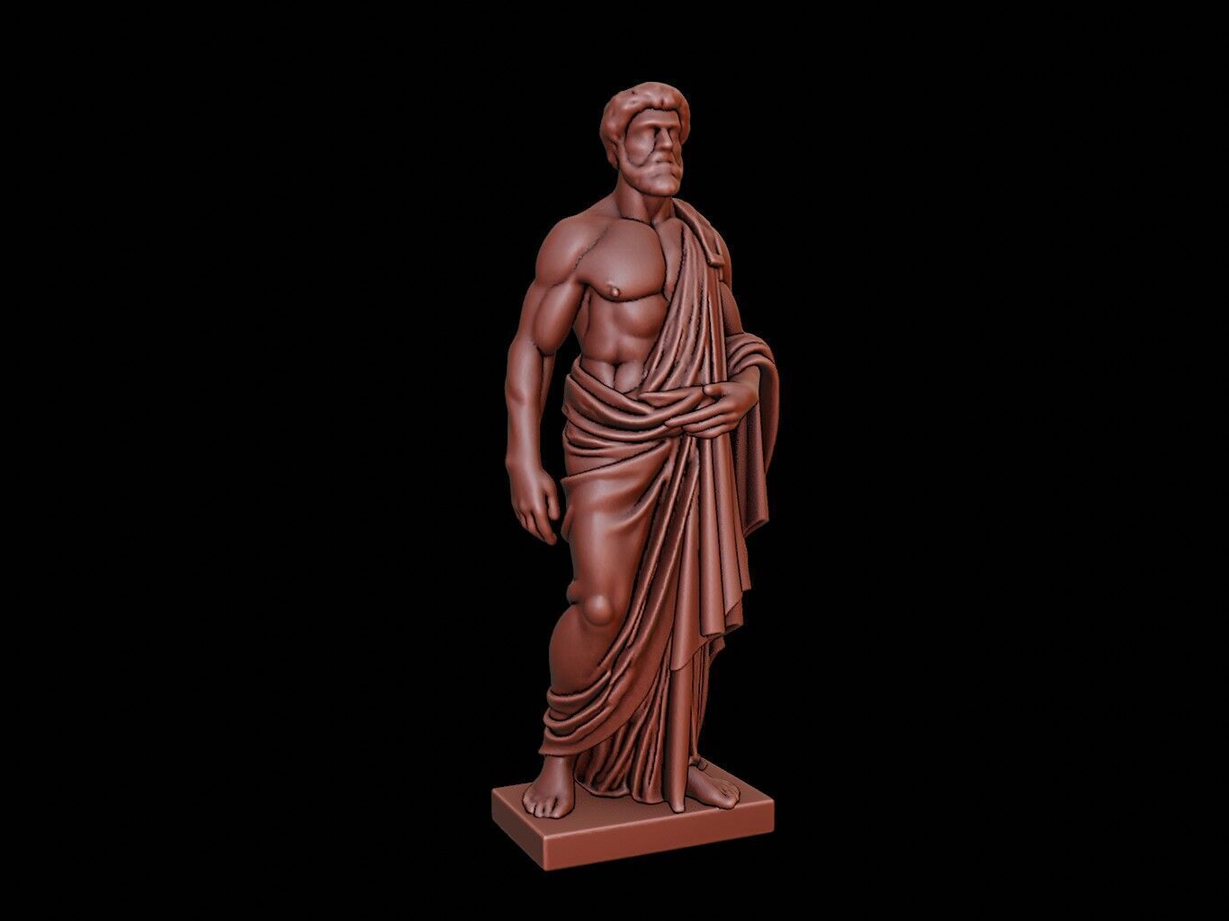 Greek Statue Figure 3D print model_1