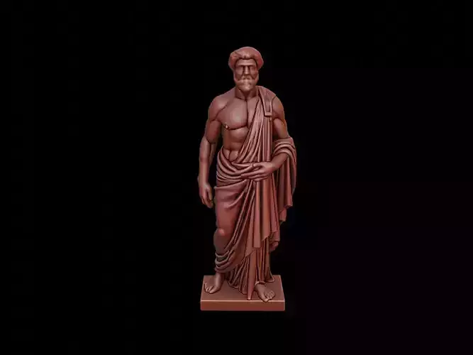 Greek Statue Figure 3D print model