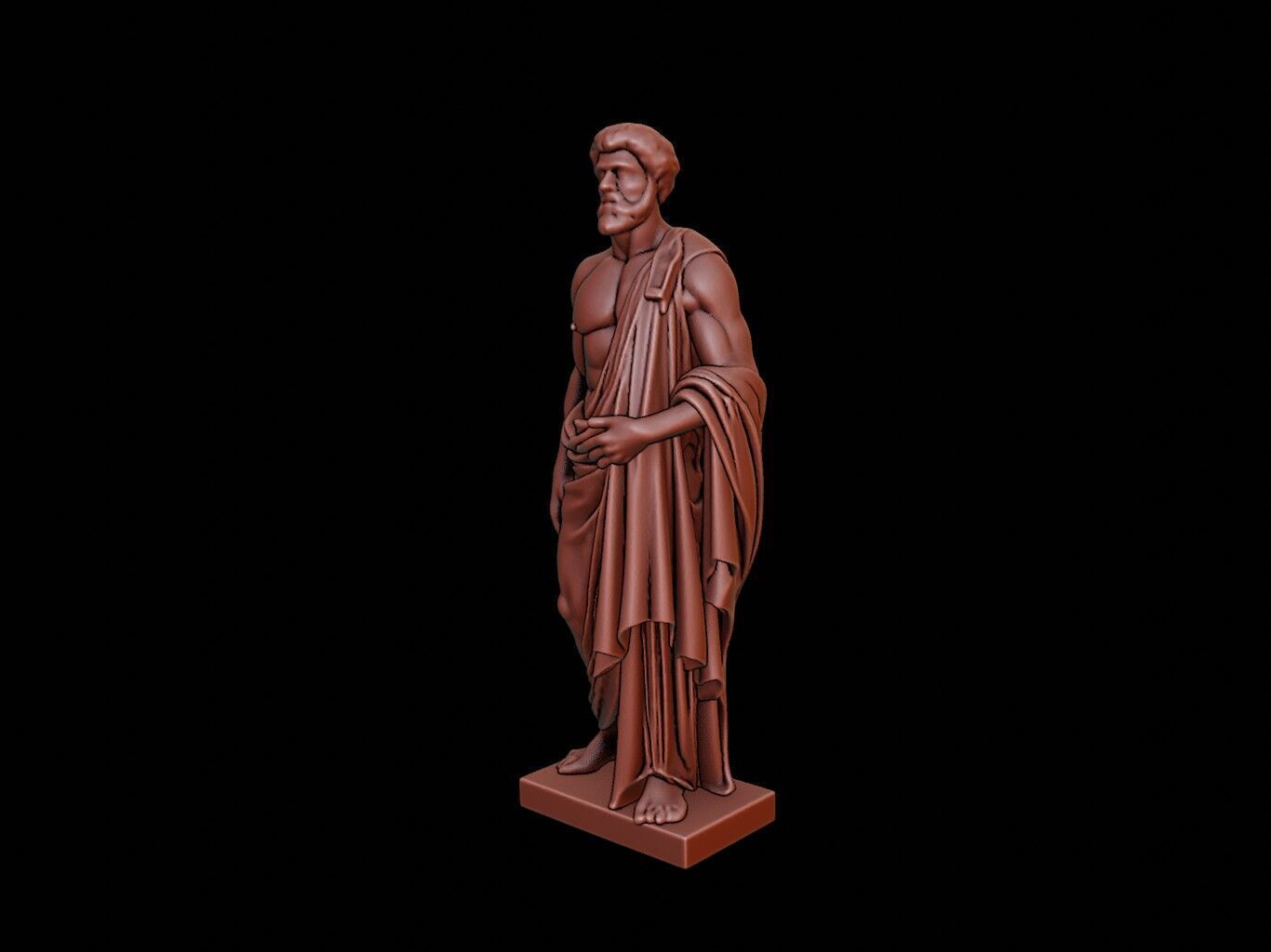 Greek Statue Figure 3D print model_2