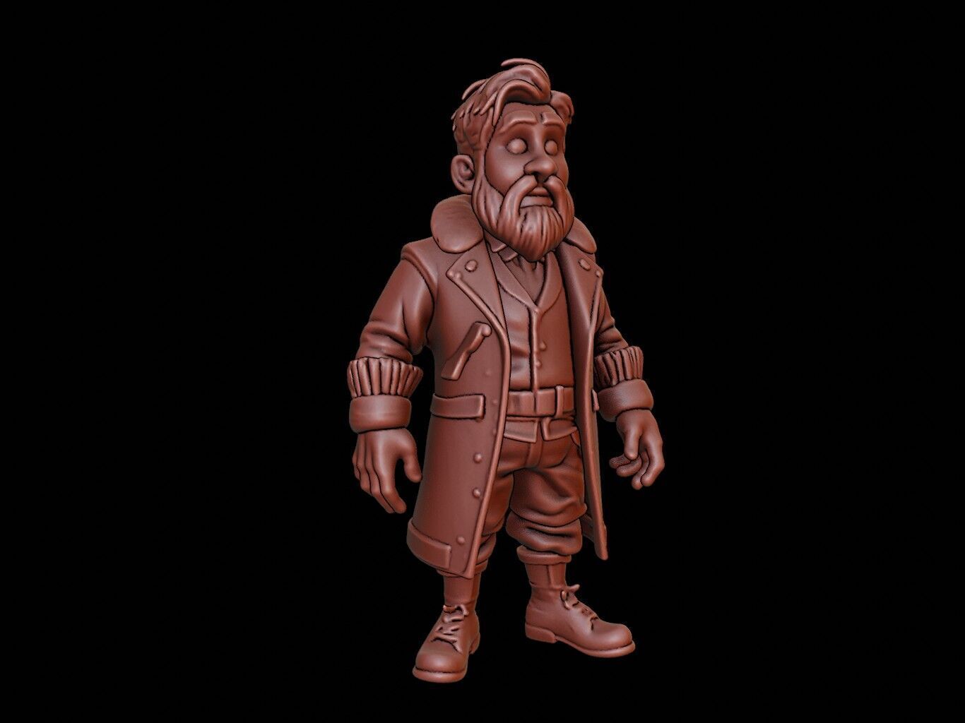 Hector Figure 3D print model_1