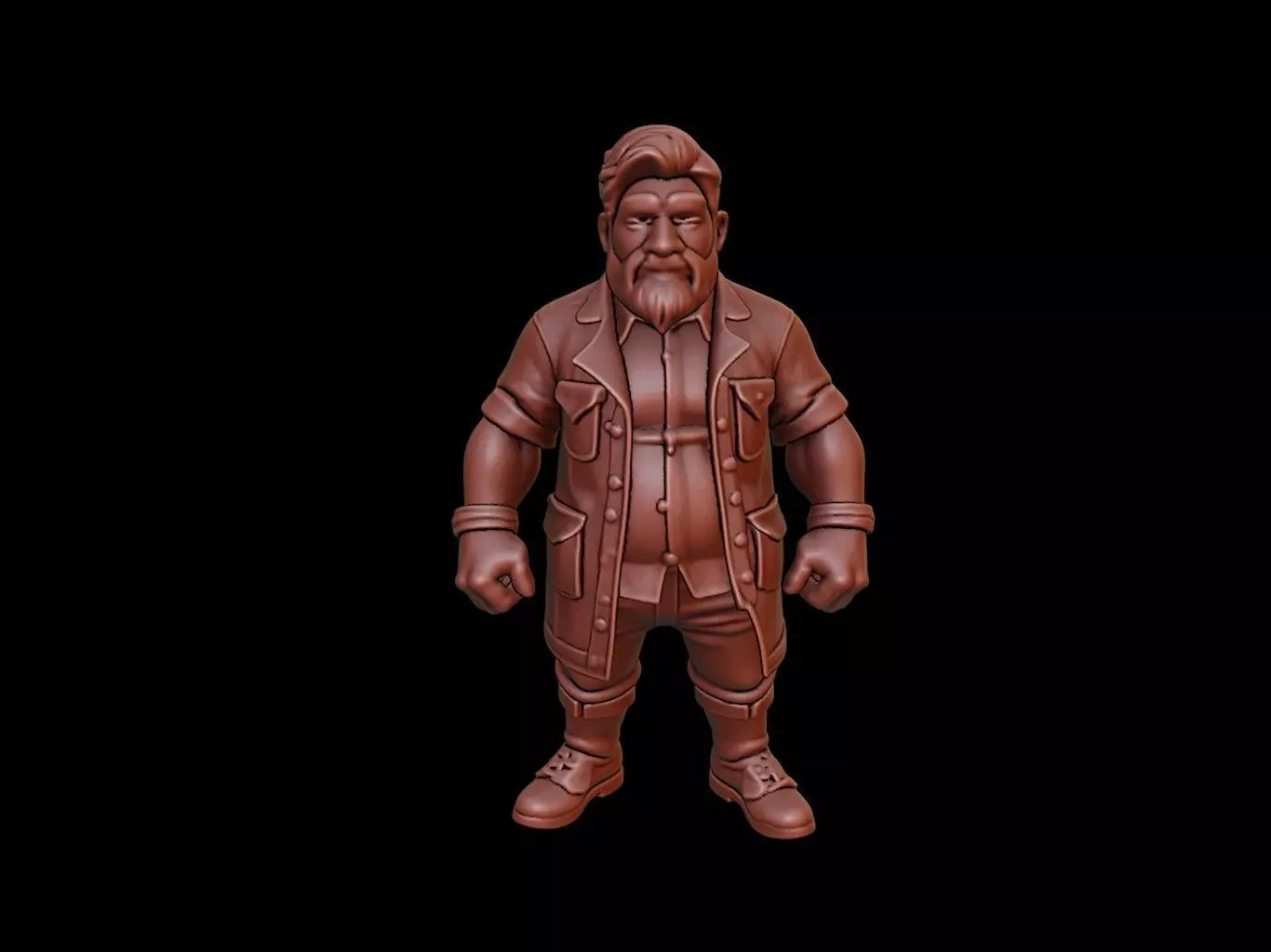 Hector Figure 3D print model
