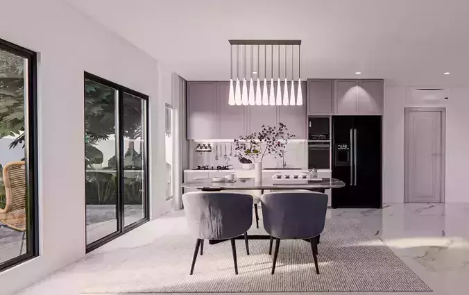 Beautiful Kitchen and Dinning 