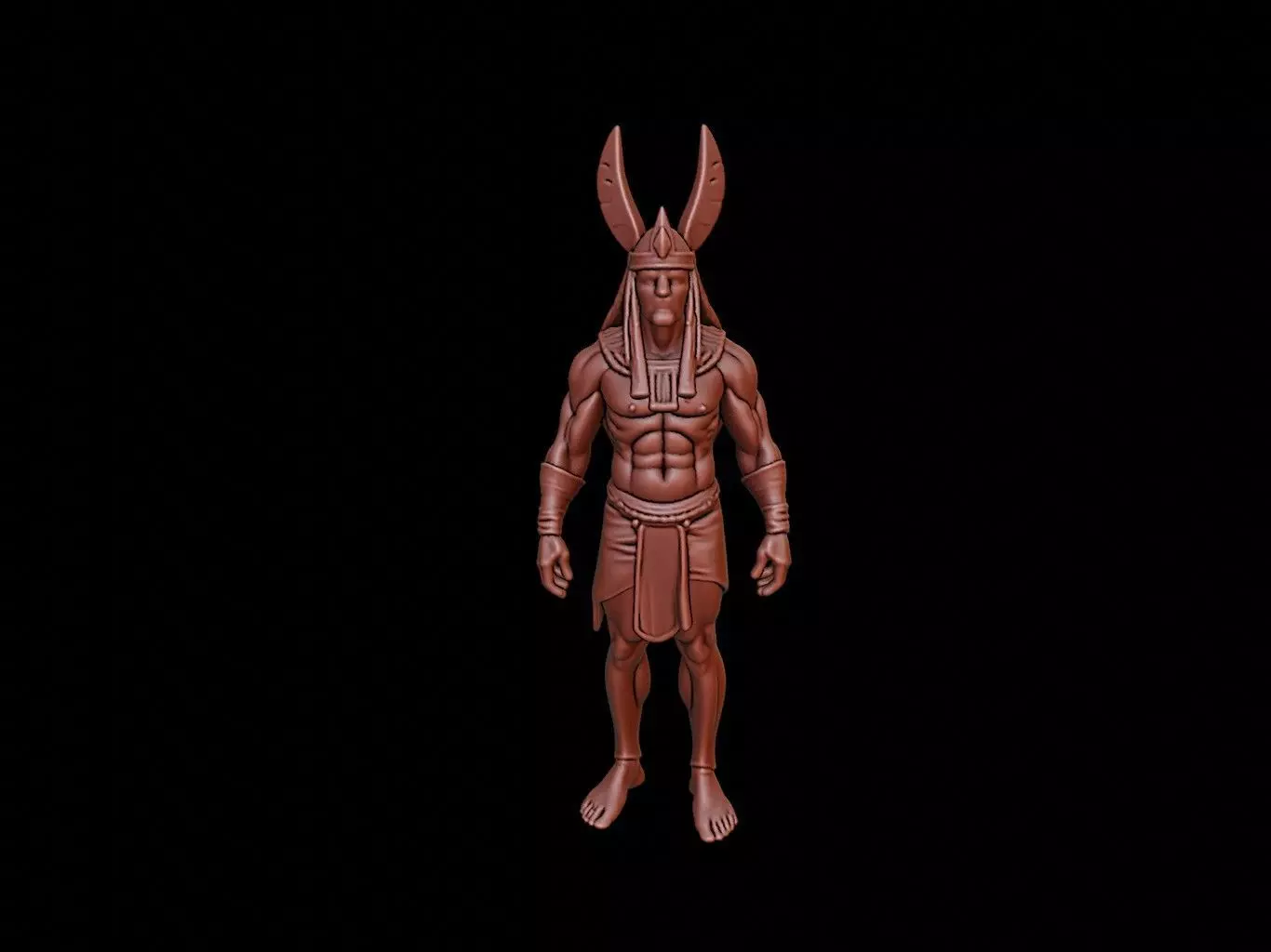Horus Figure 3D print model