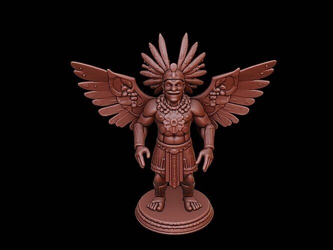 Huitzilopochtli Figure 3D print model