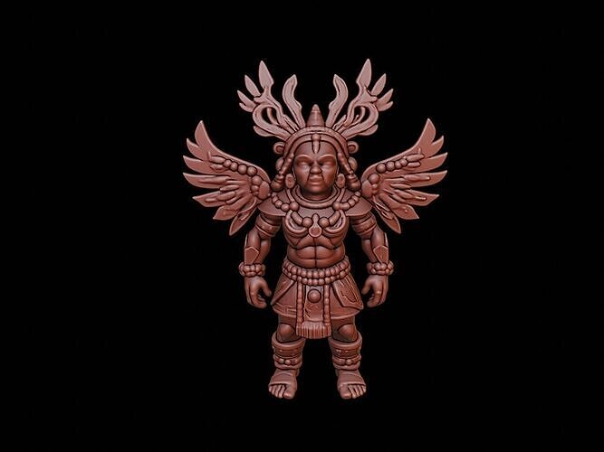 Huitzilopochtli Figure 3D print model