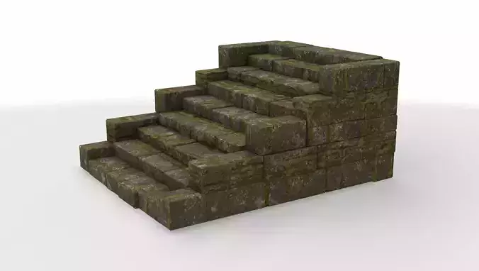 set architecture stairs small 