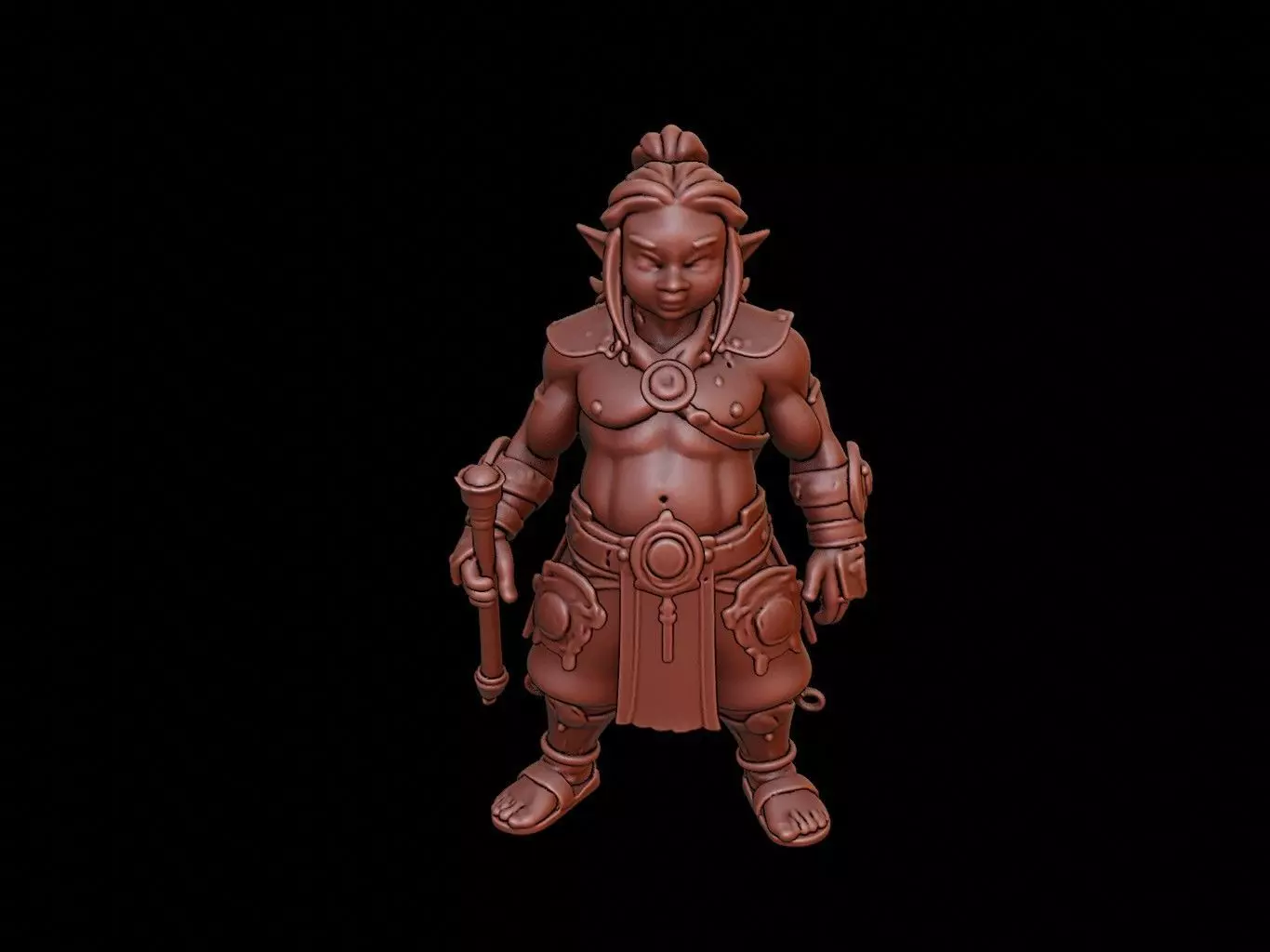 Inti Figure 3D print model