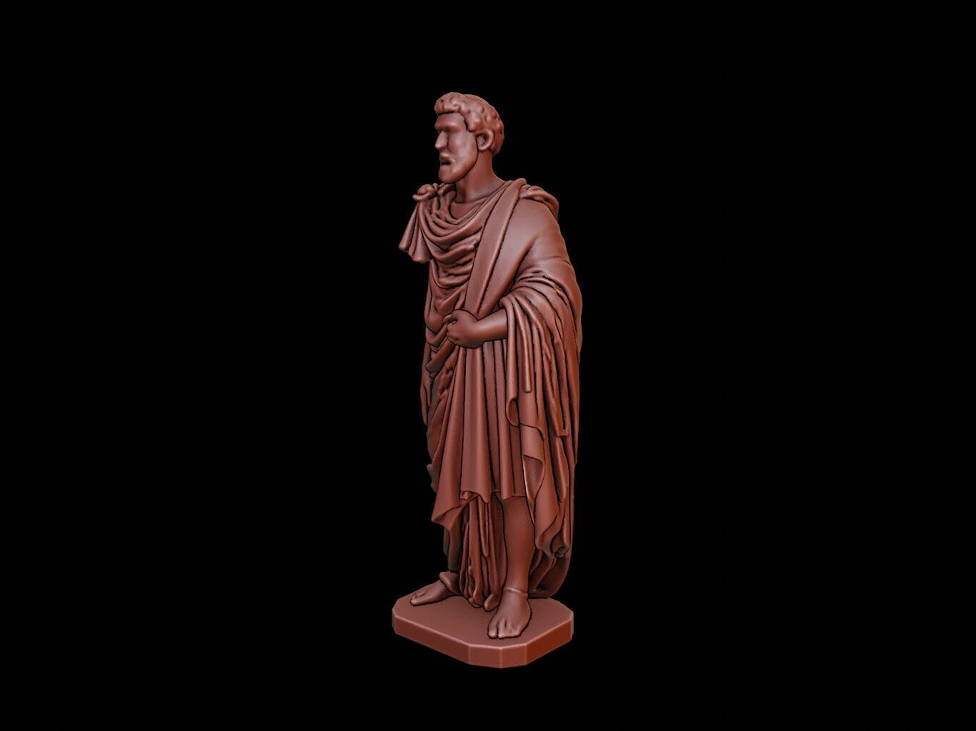 Julius Caesar Figure 3D print model_2