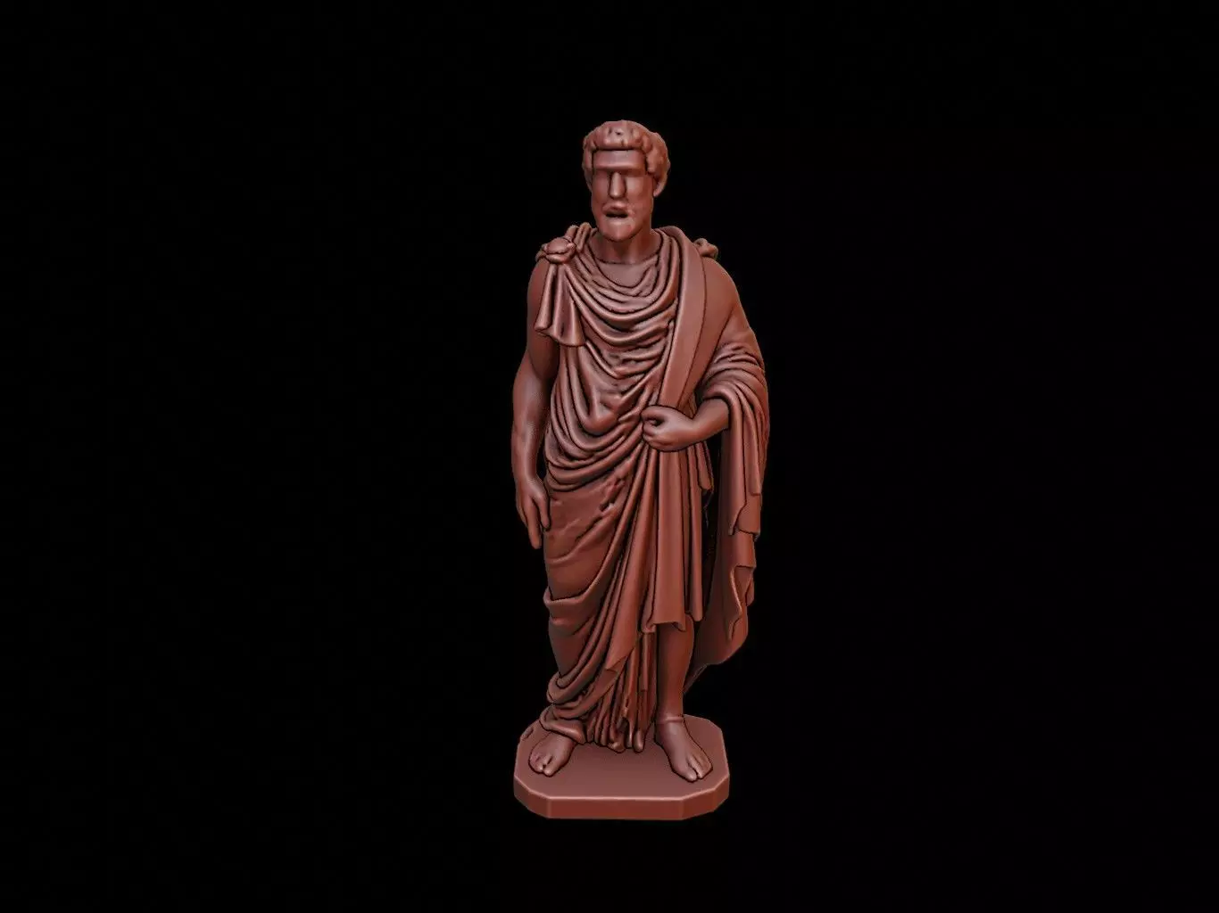 Julius Caesar Figure 3D print model_0