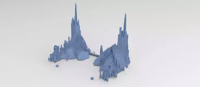 Tower of the Castle Ridges part top 2 