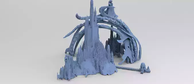 Tower of the Castle Ridges part top 2