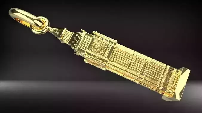 Big Ben Pendant 3D print model