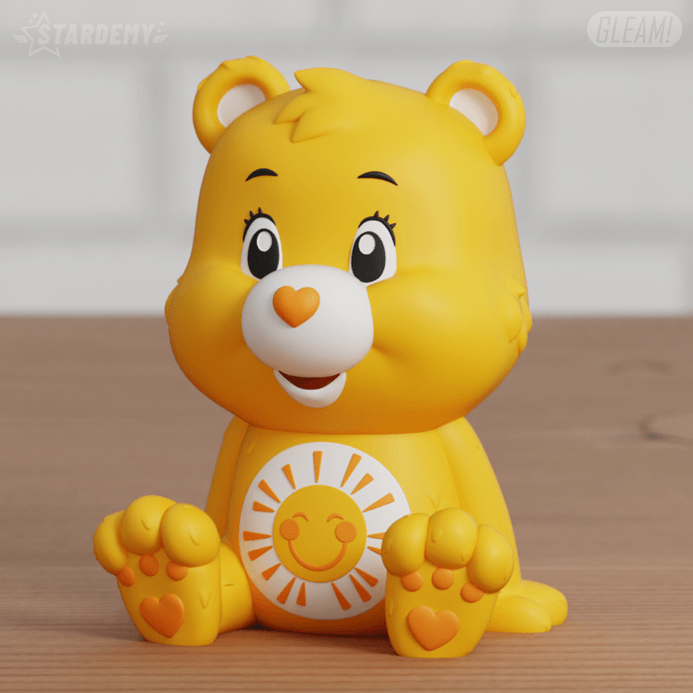 Care Bears Set Chibi Cute 80s Retro Vintage 3D print model_7