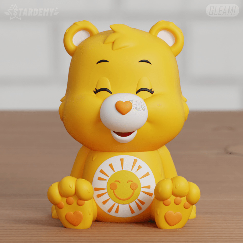 Care Bears Set Chibi Cute 80s Retro Vintage 3D print model_6