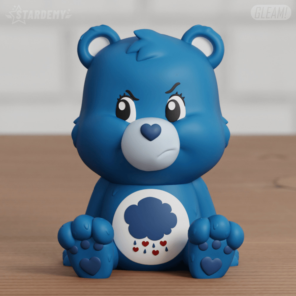 Care Bears Set Chibi Cute 80s Retro Vintage 3D print model_11