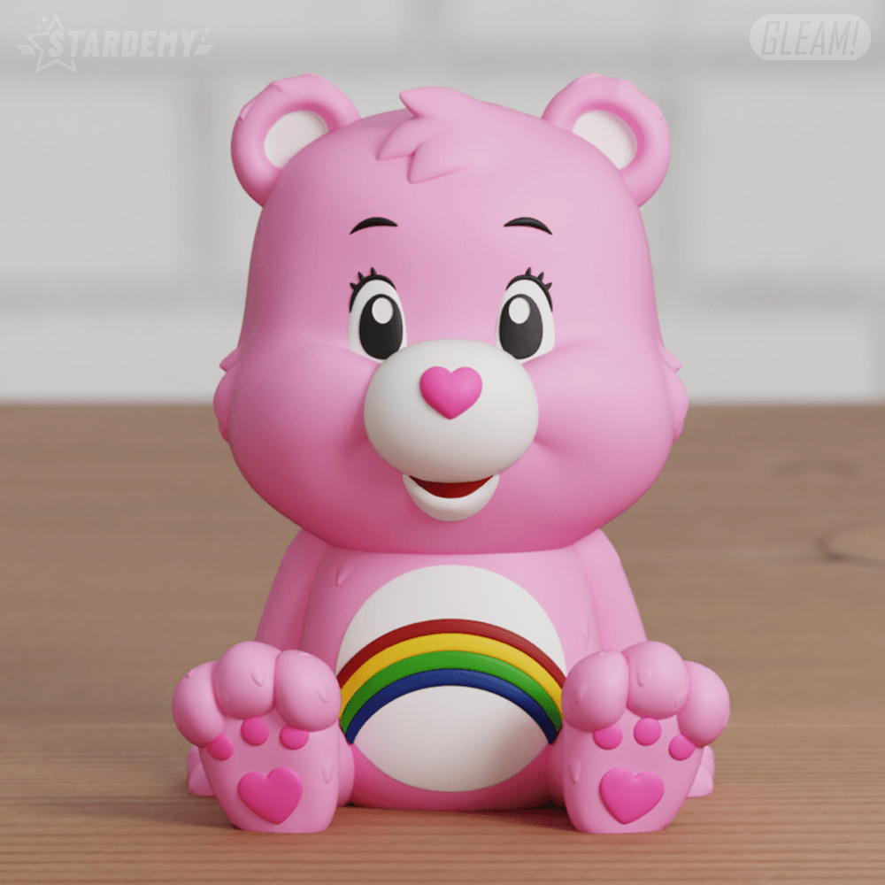 Care Bears Set Chibi Cute 80s Retro Vintage 3D print model_8