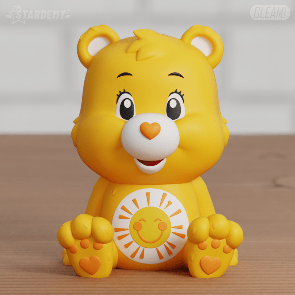 Care Bears Set Chibi Cute 80s Retro Vintage 3D print model_5