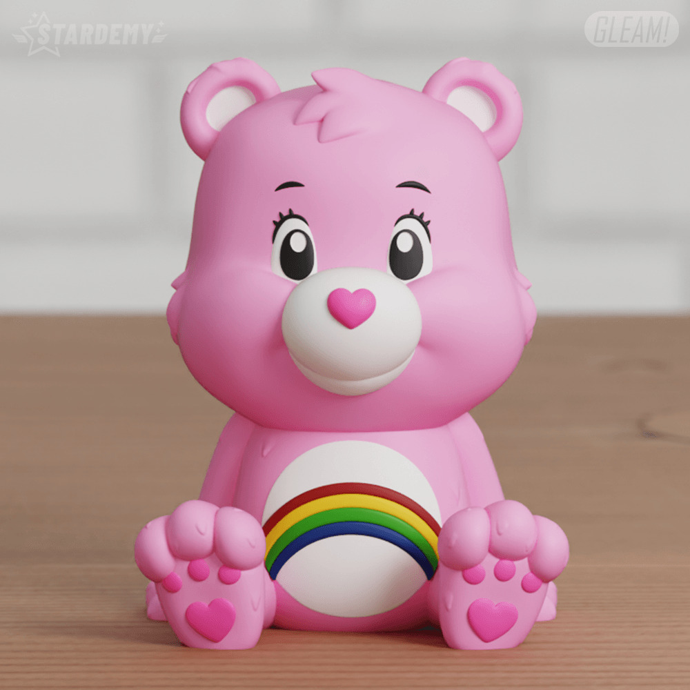 Care Bears Set Chibi Cute 80s Retro Vintage 3D print model_9