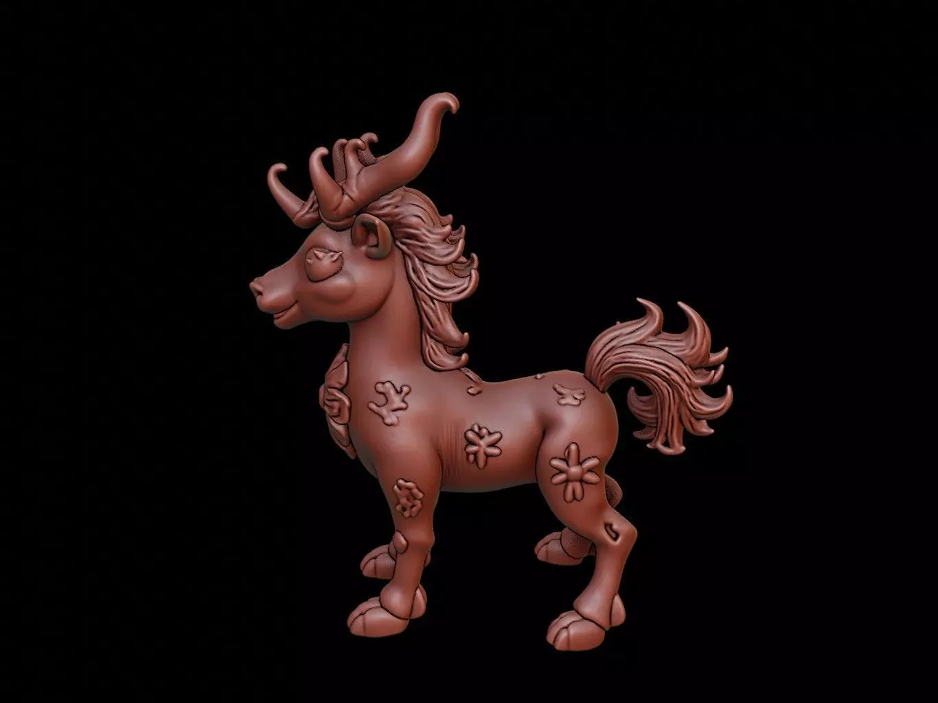 Kirin Figure 3D print model