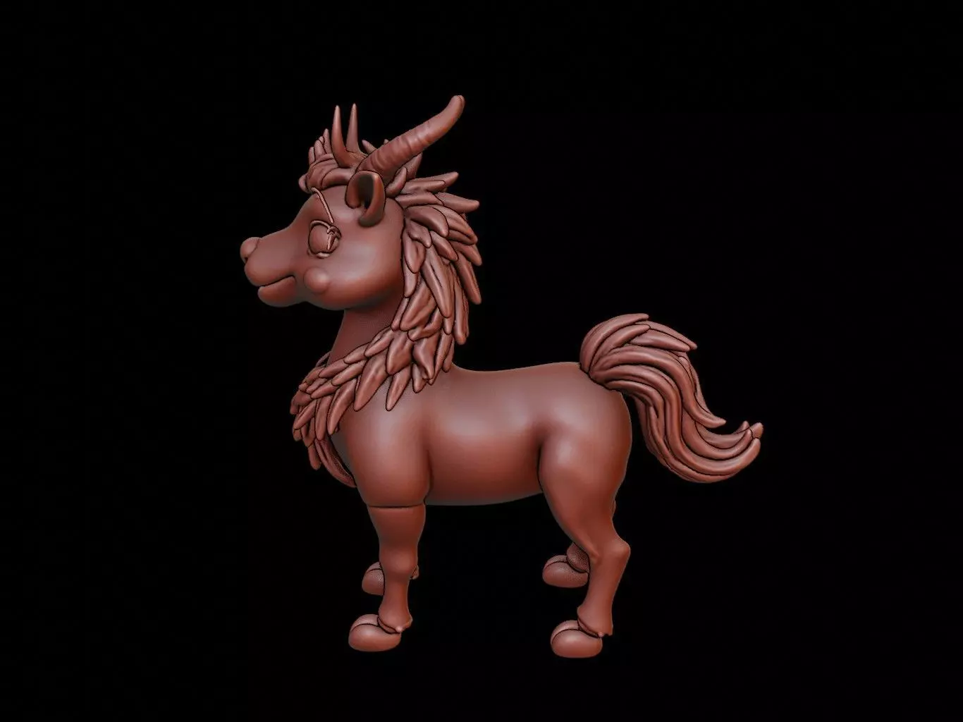 Kirin Figure 3D print model