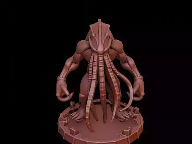 Kraken Figure 3D print model