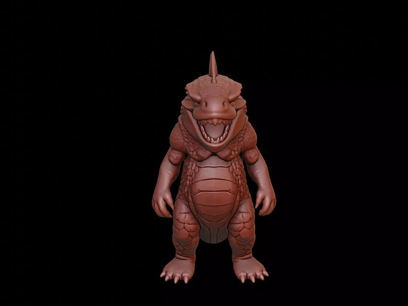 Leviathan Figure 3D print model_0