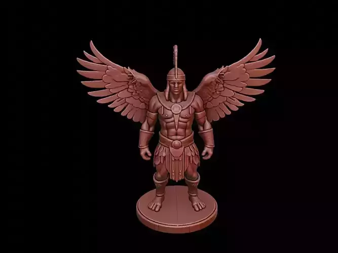 Maya Eagle Warrior Figure