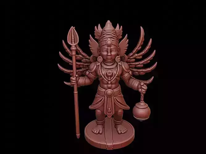 Maya God Figure