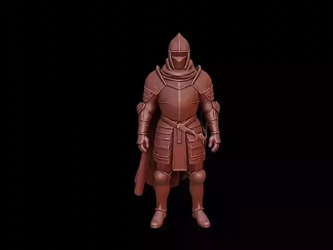 Medieval Knight Figure