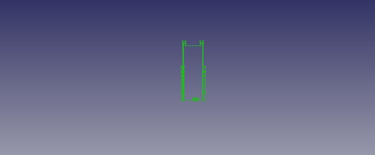 Model of Brick Train Bridge 3D print model_10