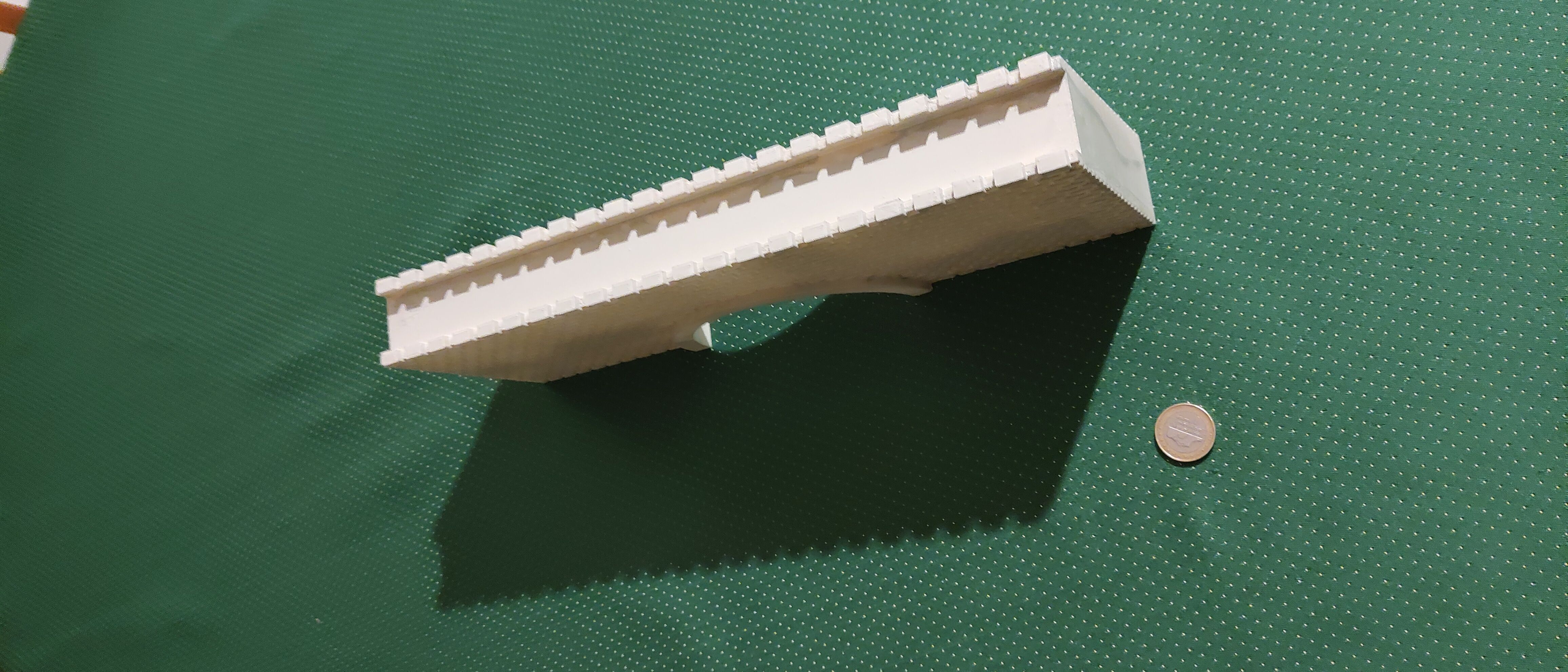 Model of Brick Train Bridge 3D print model_2