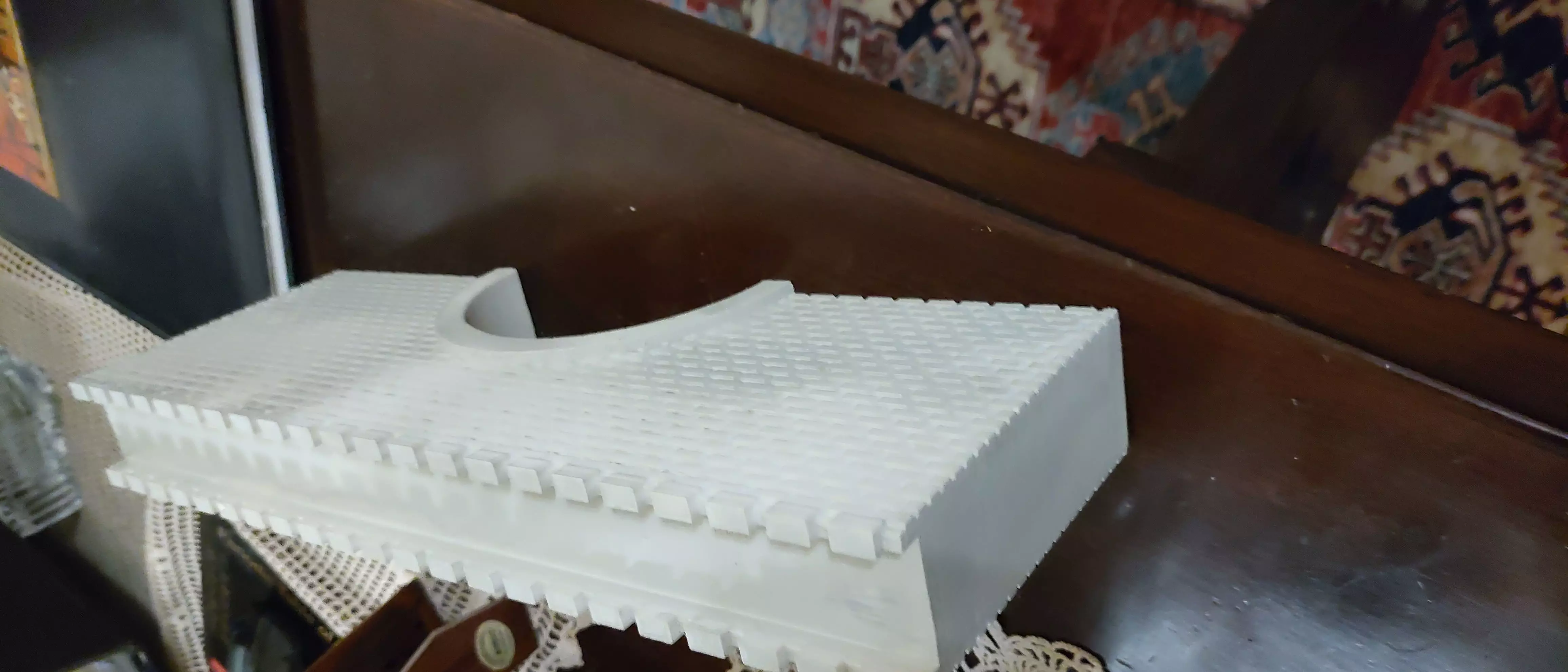 Model of Brick Train Bridge 3D print model_0